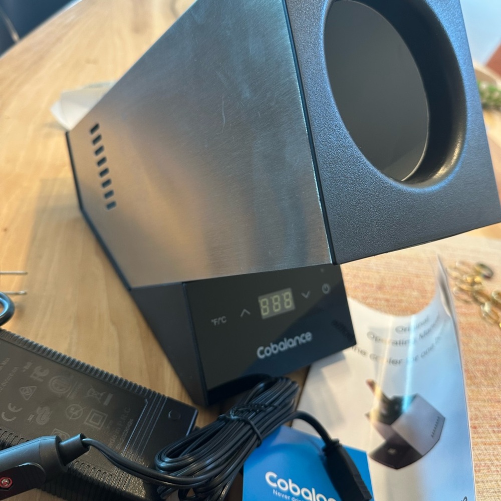 Cobalance electric wine cooler single bottle. NWOB